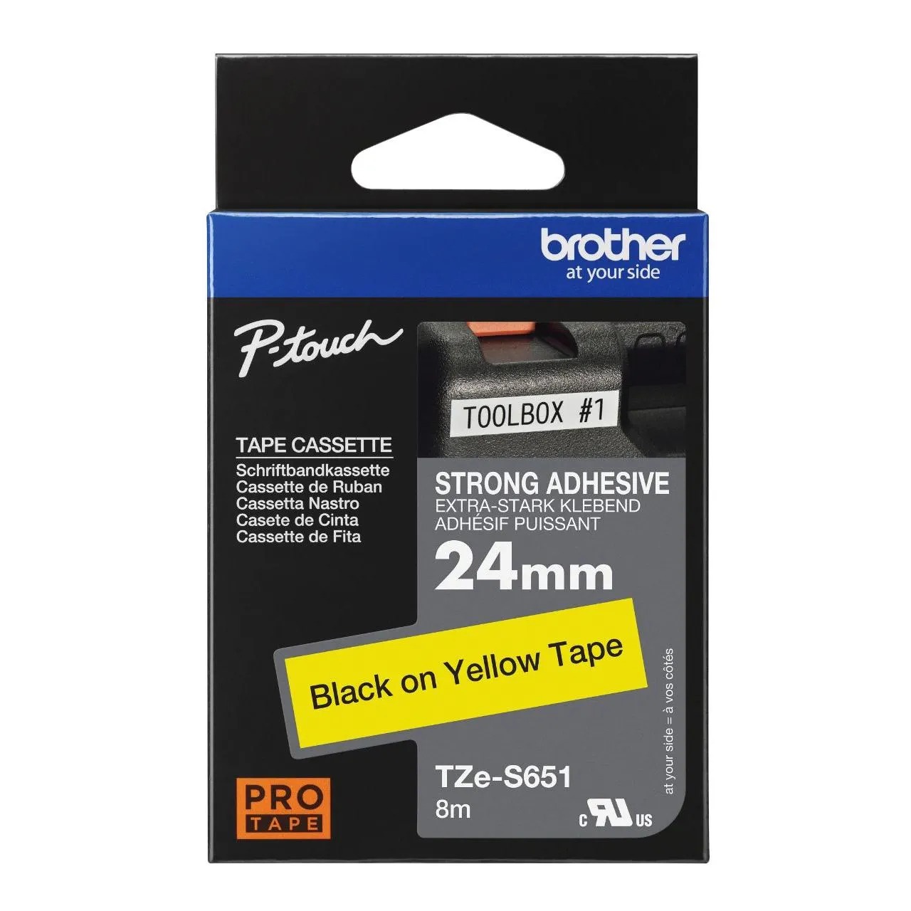 Brother TZE Laminasyonlu Etiketler strpngtze
