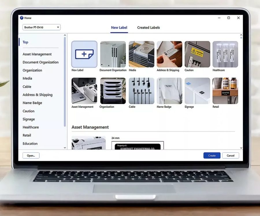 P-Touch Editor